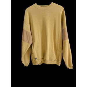 Vast Mock Neck Sweatshirt Khaki Size XL